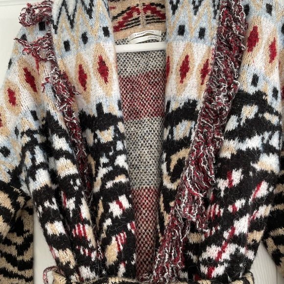 Anthropologie Mixed Print Cardigan - Picture 3 of 4